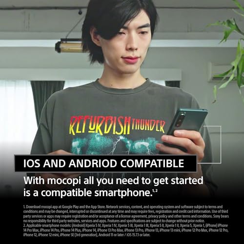 Sony mocopi 3D Mobile Motion Capture for VR and 3D Content Creation, Pro Kit Includes 2 Sets of mocopi Main Unit