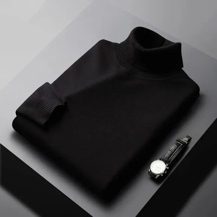 Lorenzo™ | Premium Cashmere Turtleneck Sweater