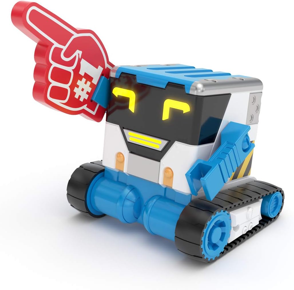 Really RAD Robots MiBRO - Interactive Remote Control Robot with Accessories, 50+ Functions & Sounds - Your Personal Prank Bot | Plays, Talks