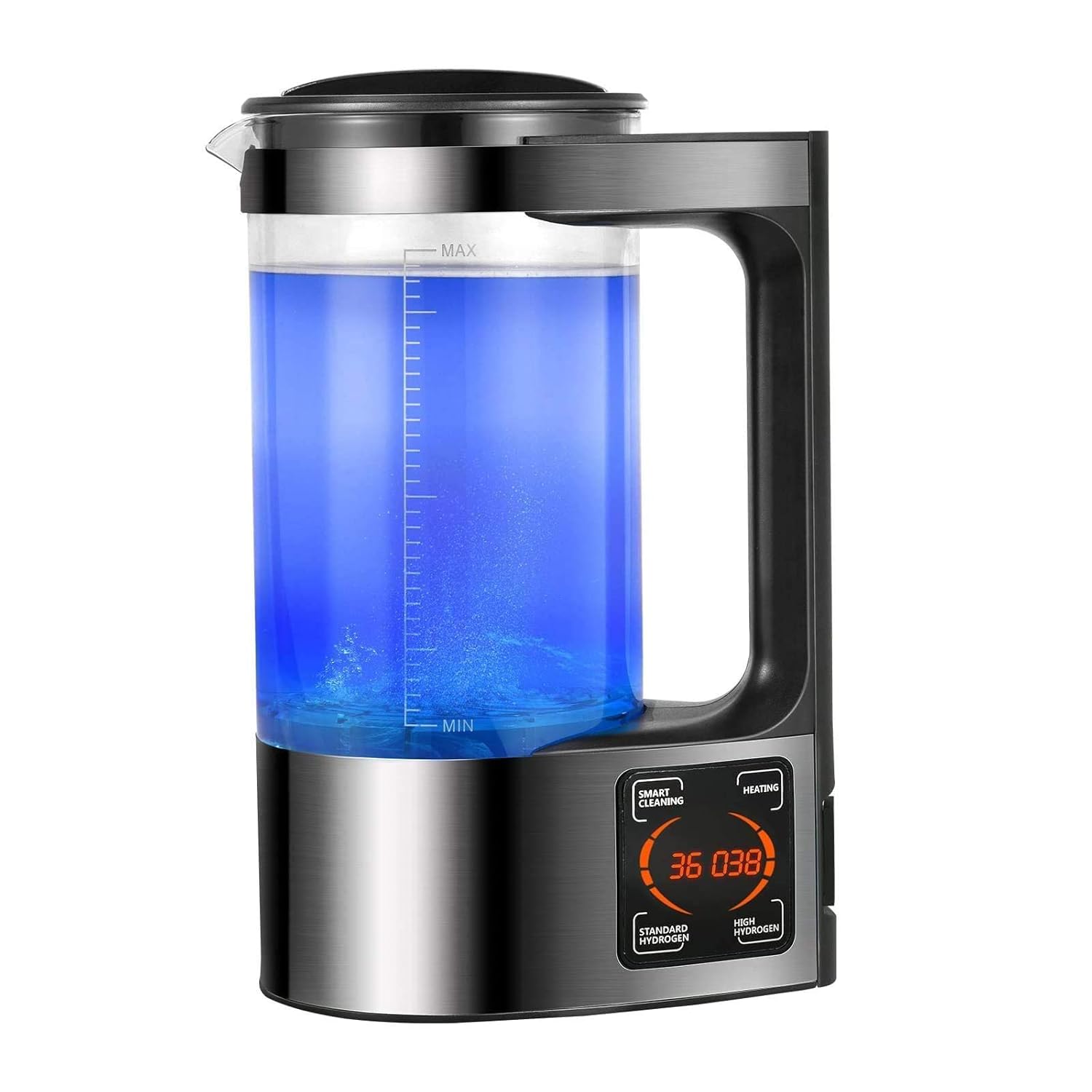 [Upgraded Version]BDYING Hydrogen Water Generator with New SPE and PEM Technology,2L Large Capacity Hydrogen Alkaline Water Pitcher Maker Machine