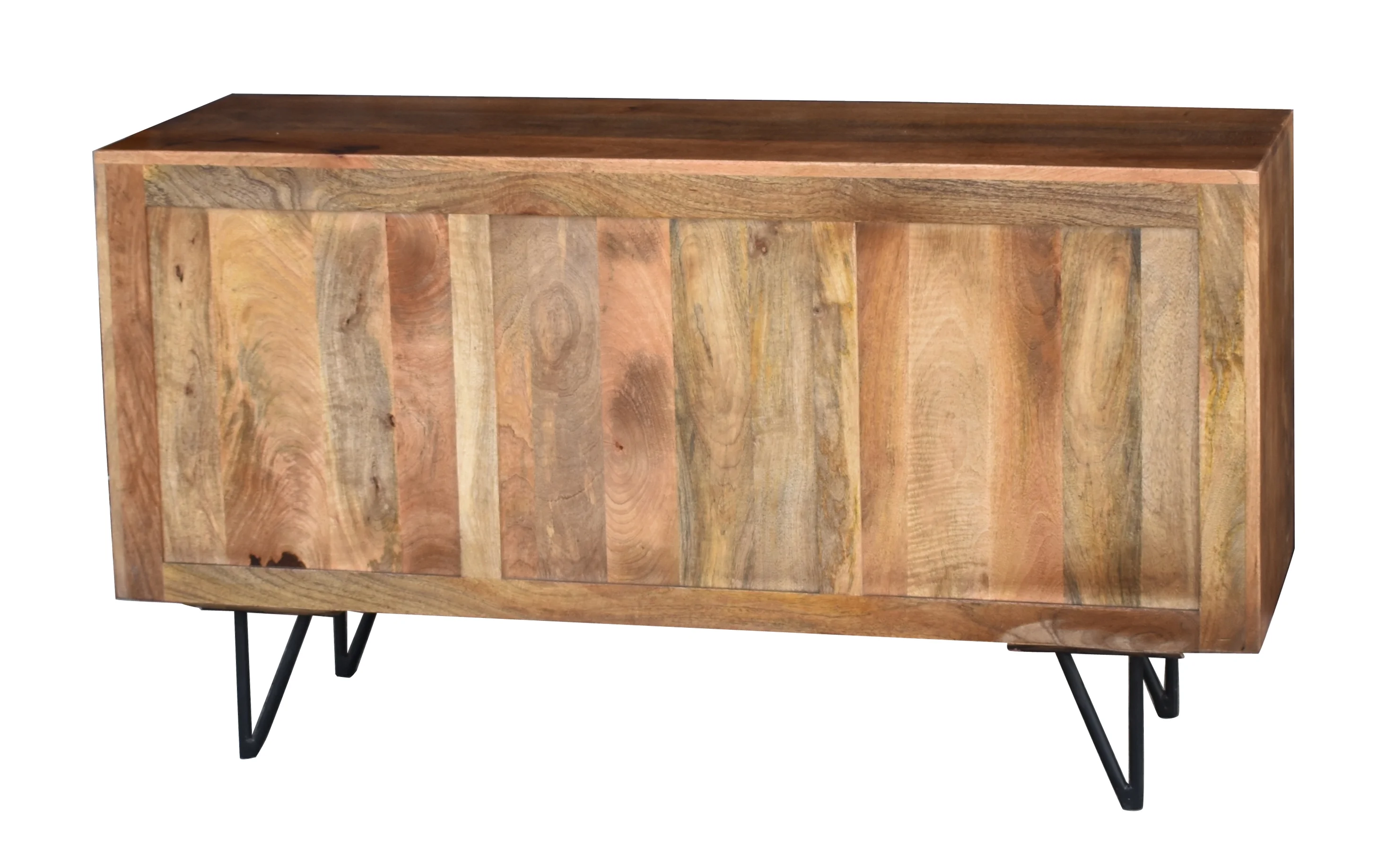 Aztec Recycled Mango Wood Buffet with 3 Drawers and 2 Doors