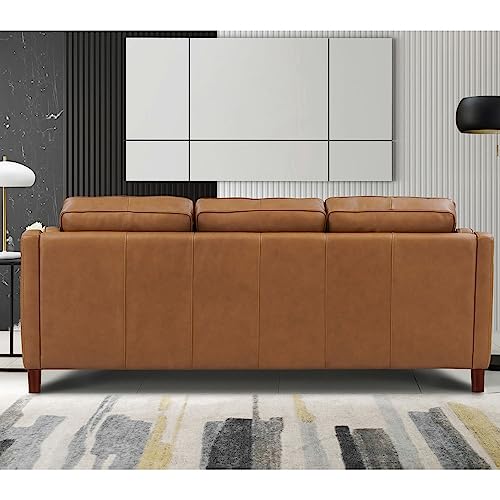 Hydeline Bella Top Grain Leather Chair, Cognac