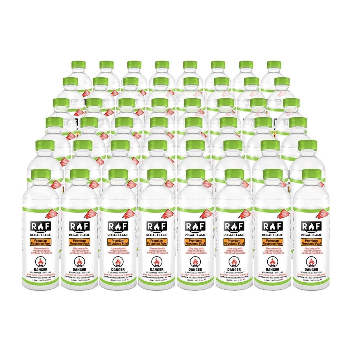 Regal Flame Ultra Pure Ventless Bio Ethanol Fireplace Fuel - 48 Quarts