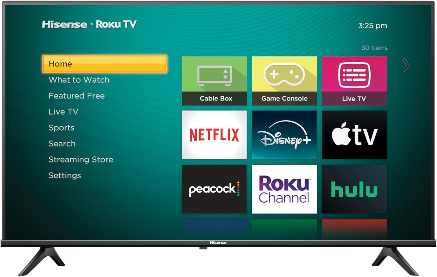 Hisense 32-Inch Class A4 Series FHD 1080p Smart Roku TV with Alexa Compatibility (32A4NR, 2024 Model) - Dolby Audio, Slim Bezel Design