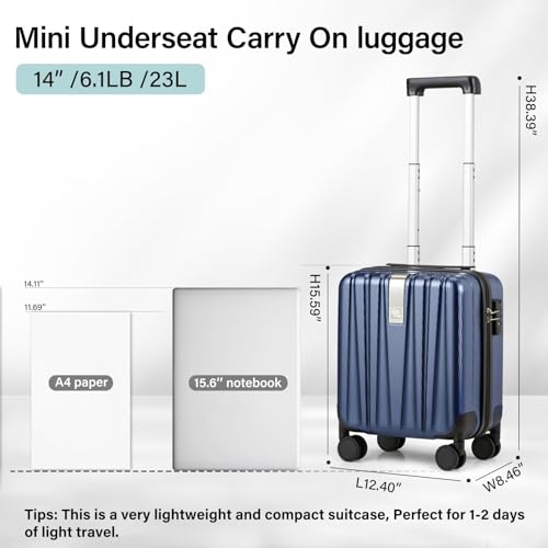 Hanke 29 Inch Luggage Suitcases With Spinner Wheels Lightweight PC hardside Rolling Suitcase With Travel Lock, Checked-Large 29-Inch(Blackish Green)
