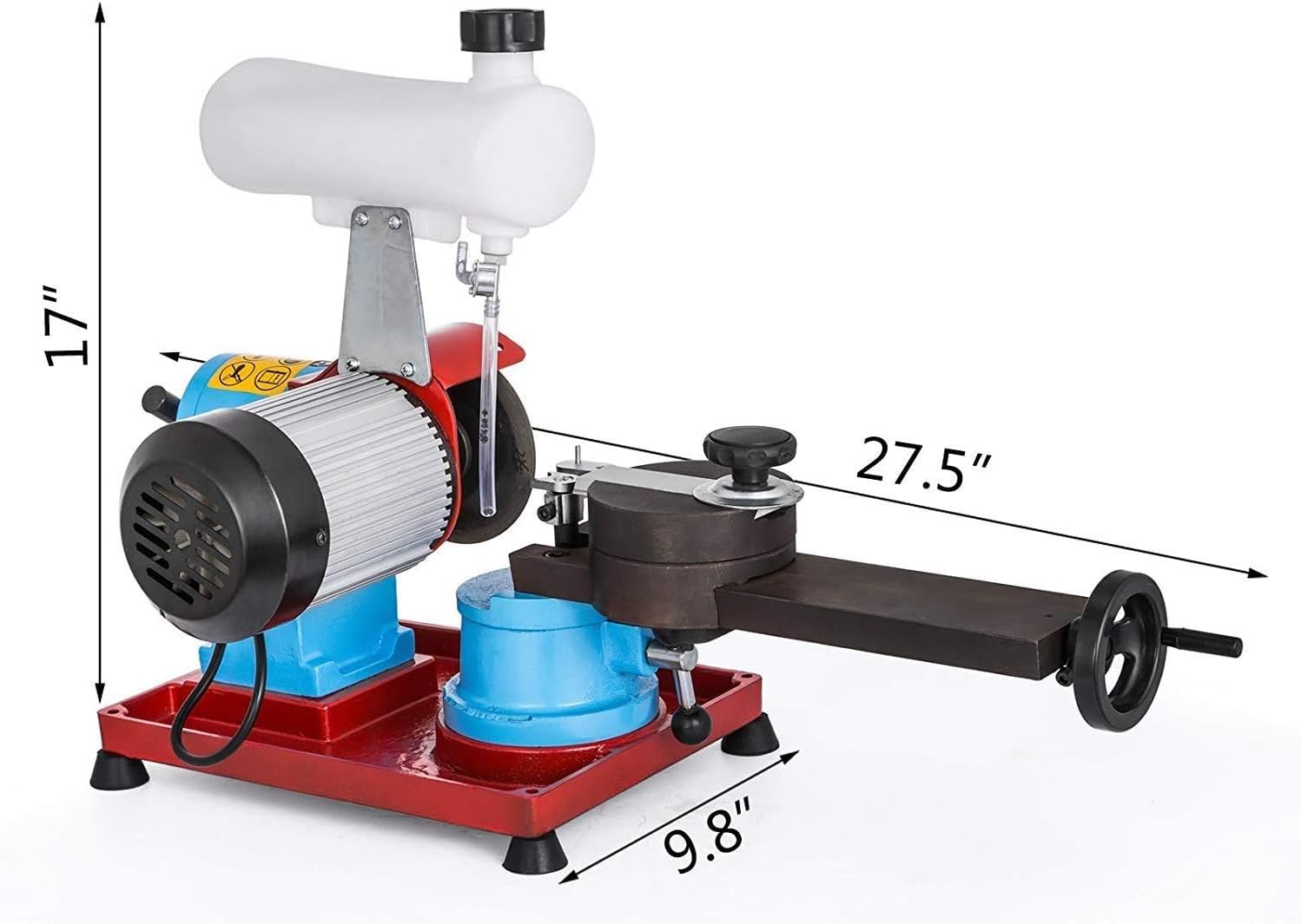 VEVOR Round Circular Saw Blade Grinder Machine 110V 370W Rotary Angle Mill Sharpener 125mm Electric Saw Blade Sharpener Machine for Sharpening