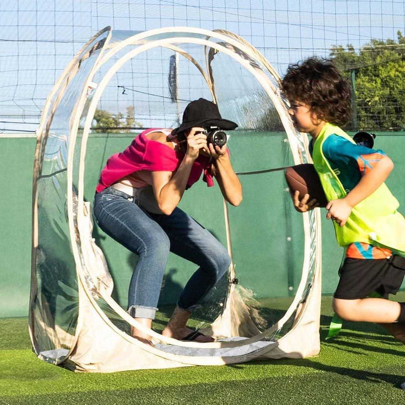 Eighteentek Sports Tent Weather Proof Pod Bubble Tent Outdoor Instant Pop Up Shelter Clear - Sports Supplies Online Store