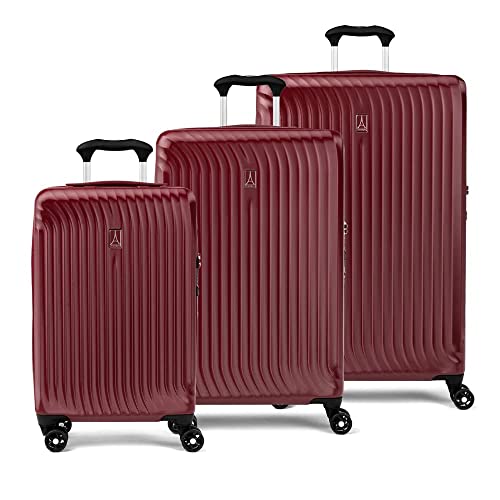 Travelpro Maxlite Air Hardside Expandable Carry on Luggage, 8 Spinner Wheels, Lightweight Hard Shell Polycarbonate Suitcase, Shadow Grey