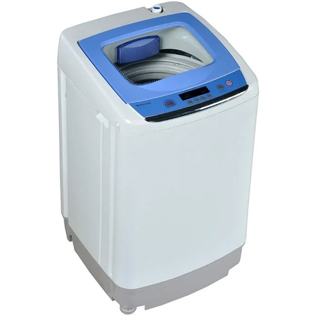 0.9 cu. ft. High Efficiency Portable Washer, White & Blue