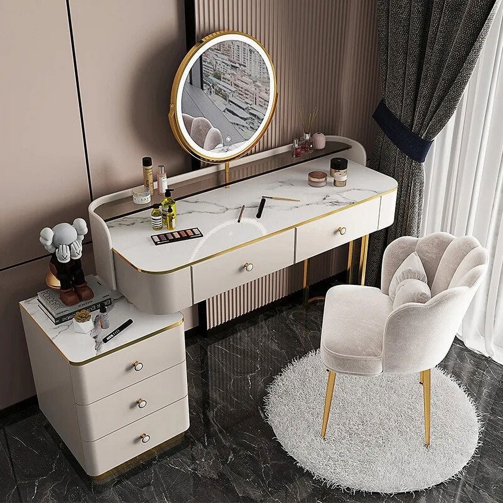 Multifunctional Storage Cabinet Bedroom Dressing Table Furniture Bedroom Dressers Dressers Tocador Maquillaje Home Furniture