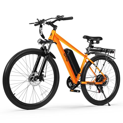 Racer Electric Bike for Adults - 21-Speed Mountain Lightweight Ebike with Peak 750W 22MPH Brushless Motor, 375Wh Removable Battery