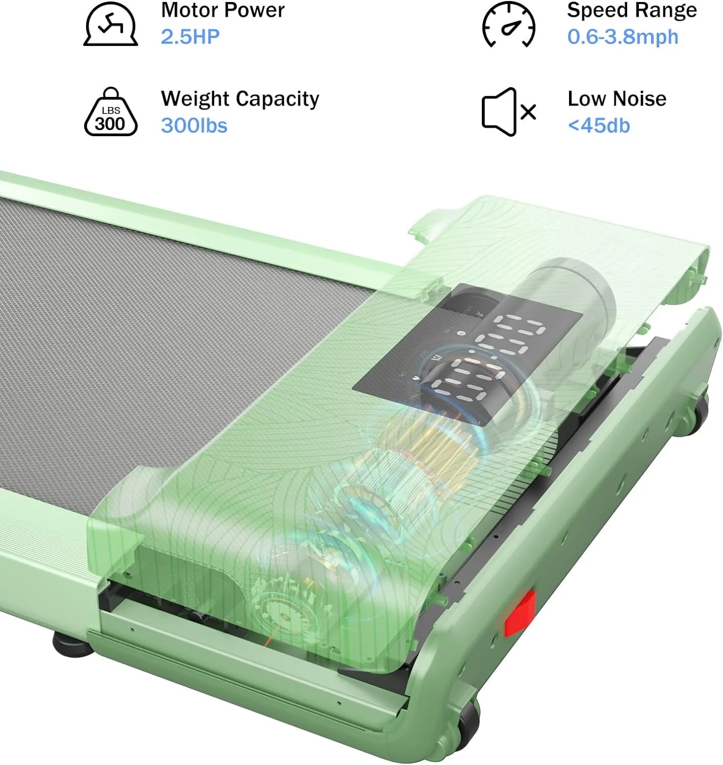 SSPHPPLIE SupeRun Walking Pad 300lb