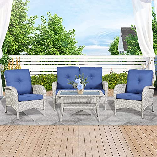 Patio Club Chair Wicker Chairs