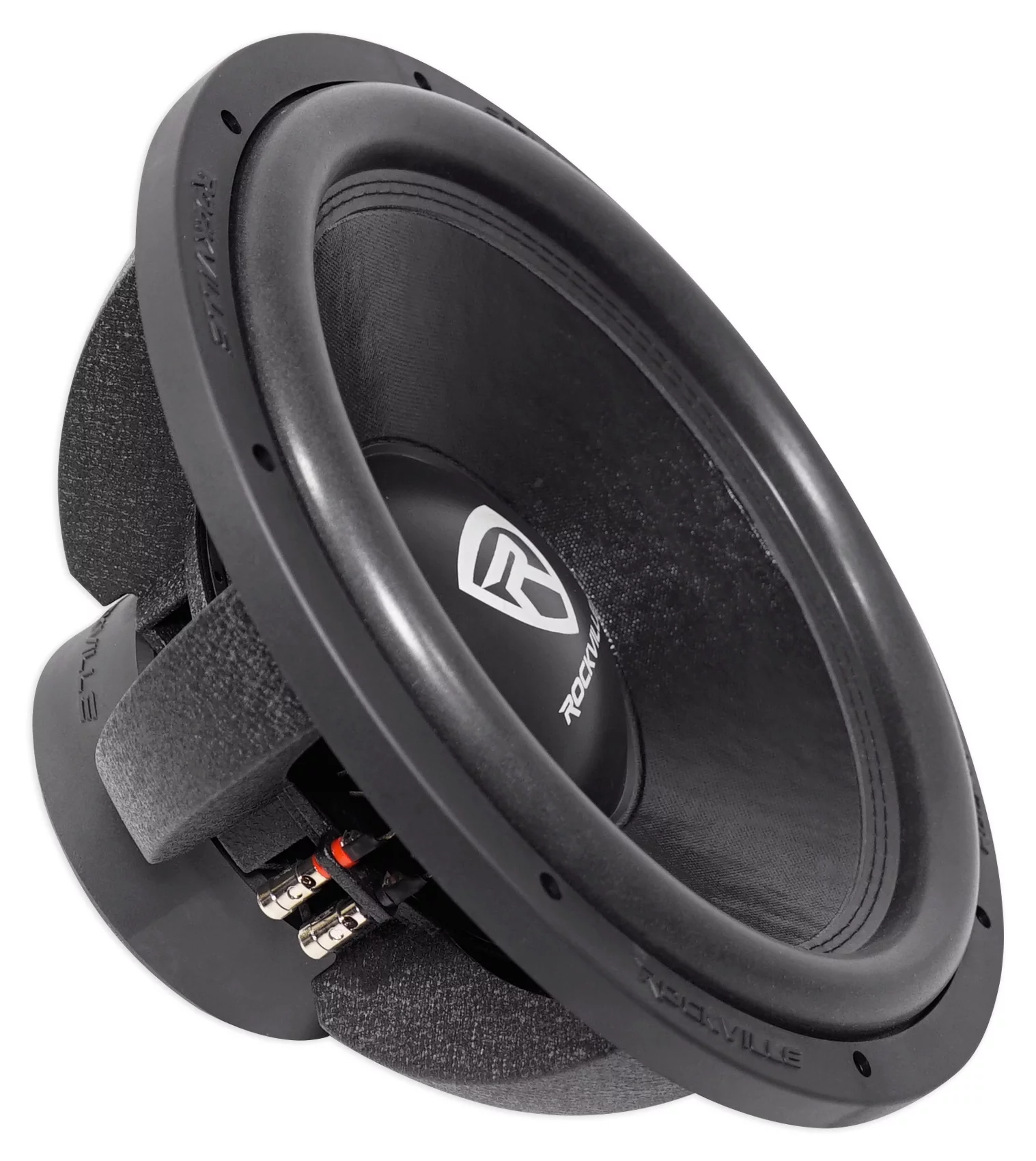 (2) Rockville W15K6D2 V2 15" 8000w Car Audio Subwoofers+Sealed Sub Box Enclosure