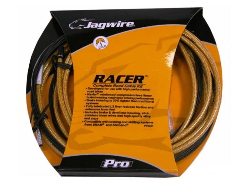 Jagwire Road Pro Complete Brake and Shift Cable Kit Carbon - Silver