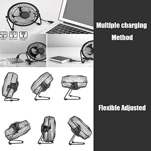 Solar Panel Powered Fan, Mini Portable Solar Energy Cooling Fan Ventilator for Travel Camping Fishing Pack of 2