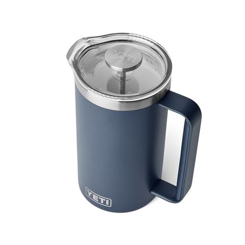 YETI Rambler French Press Coffee Maker, with GroundsControl Filter