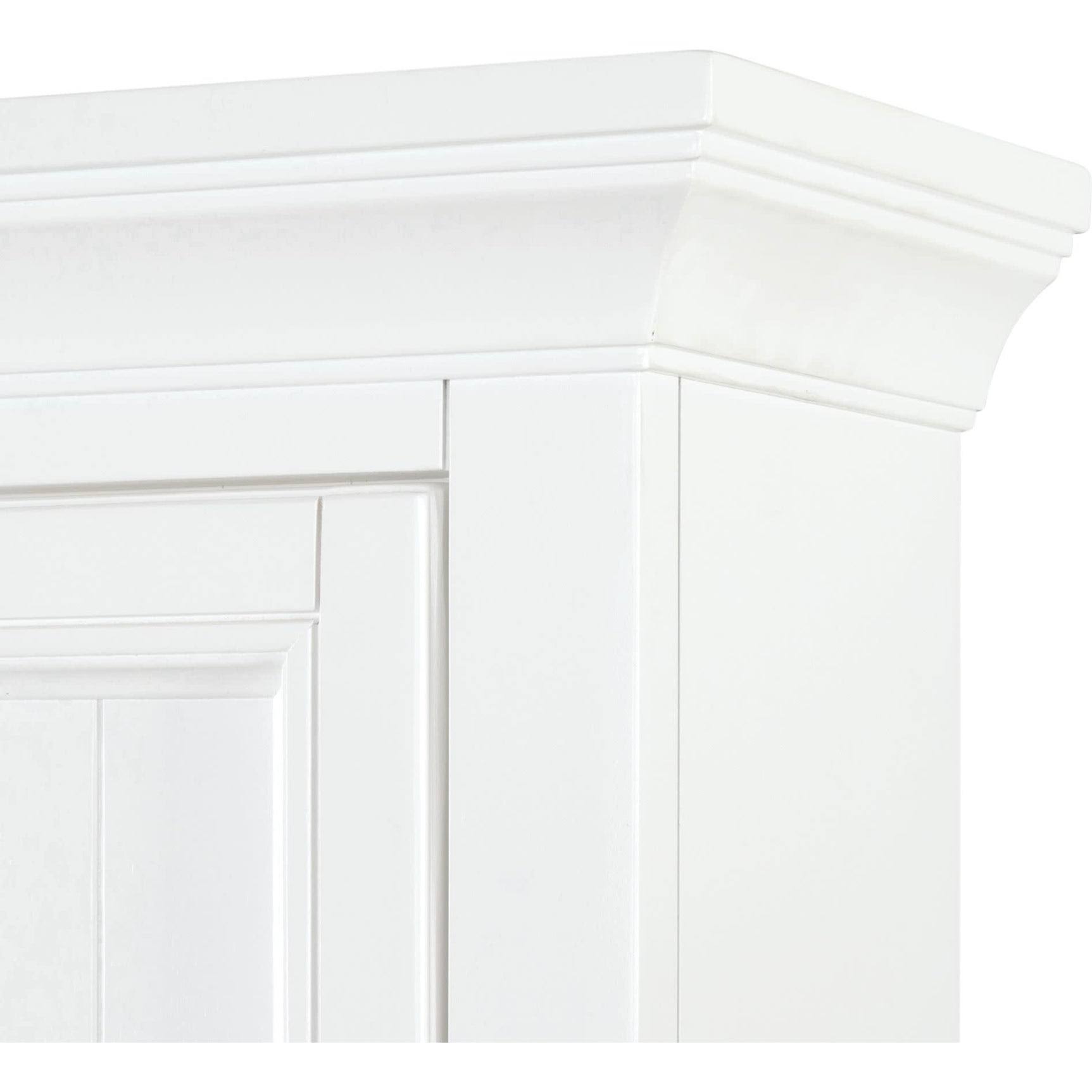 Foremost Baw2428 Brantley 28x22 Wood Wall Mounted Bathroom Cabinet - White