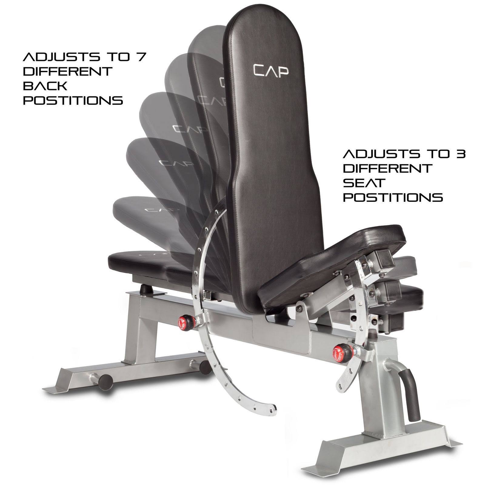 Cap Barbell Deluxe Utility Weight Bench