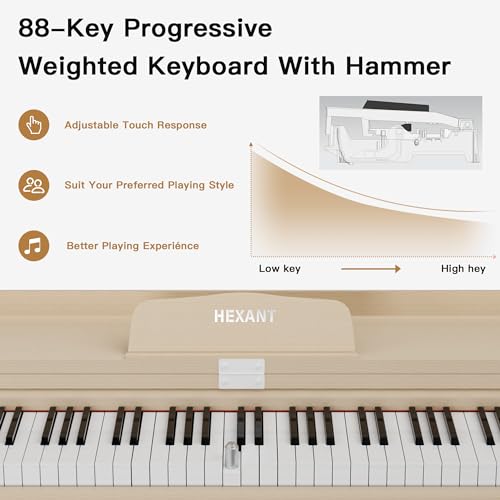 88-Key Weighted Digital Piano