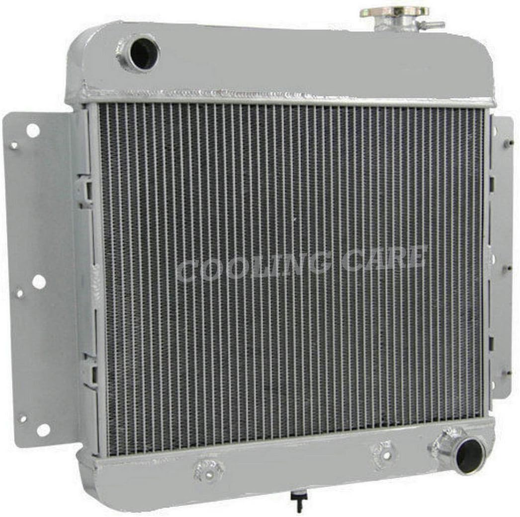 CoolingCare 4 Row Aluminum Radiator for 1962-1967 Chevrolet Chevy II Nova 3.2L-4.1L