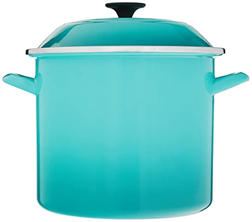 Le Creuset Enamel on Steel Stockpot, 10 qt., Olive