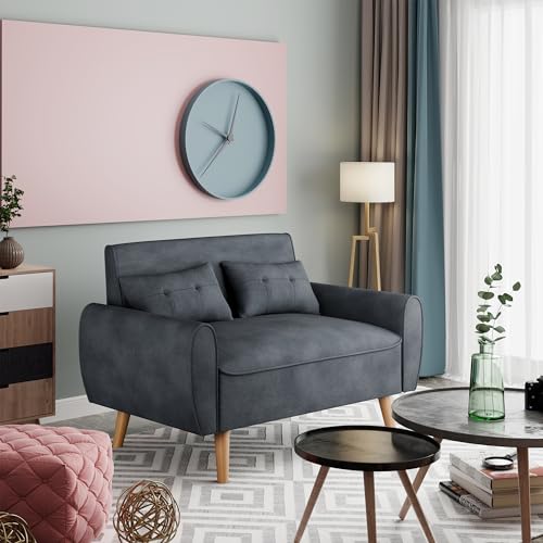 Vongrasig 47" Small Modern Loveseat Sofa