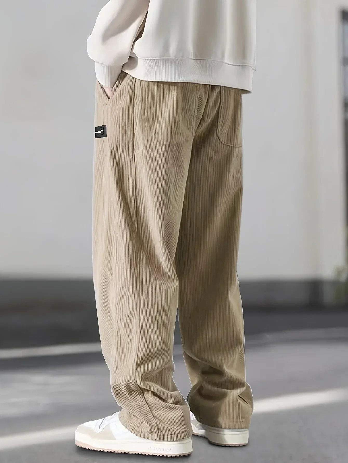 Alviero™ | Relaxed Corduroy Drawstring Trousers