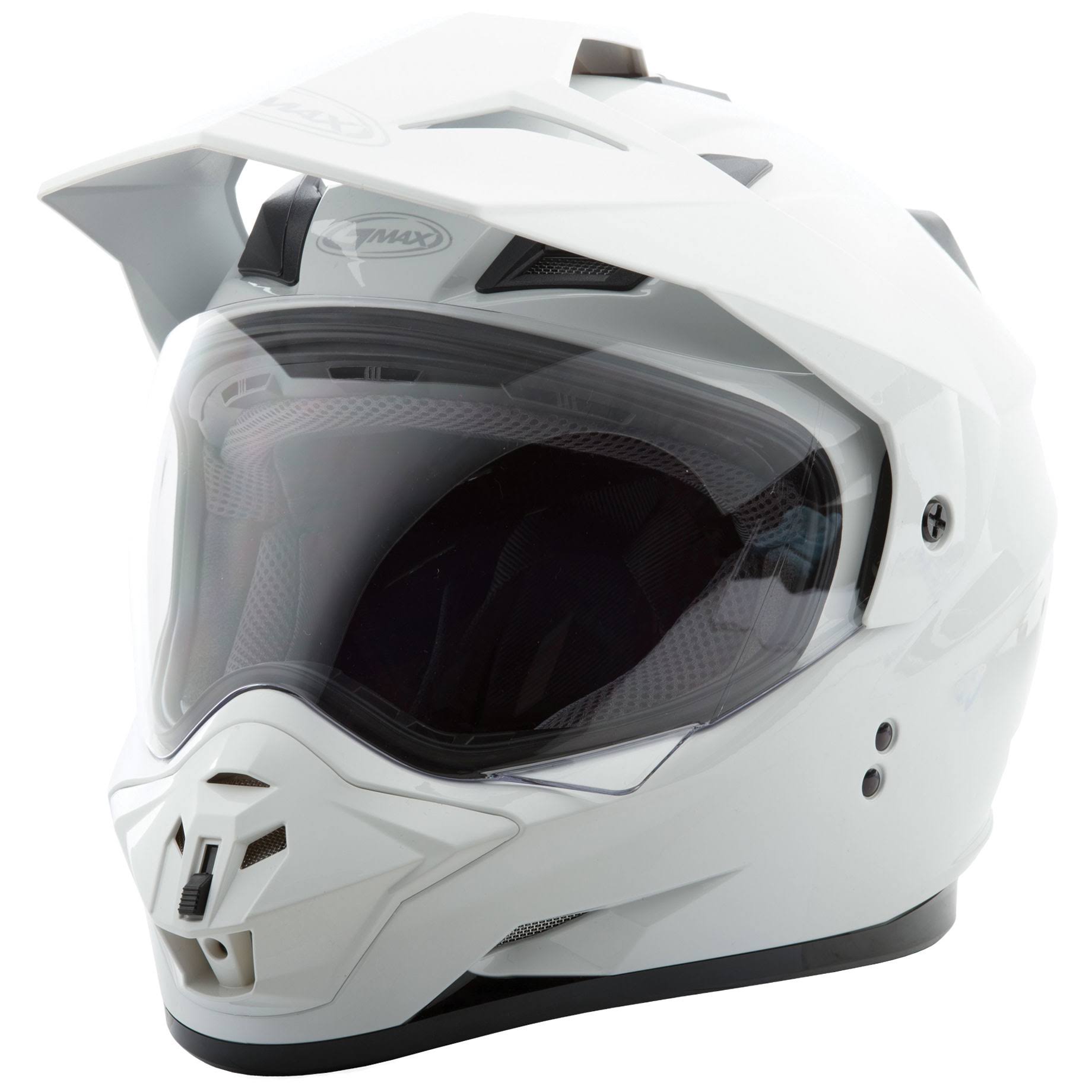 GMAX GM-11 Dual-Sport Helmet White