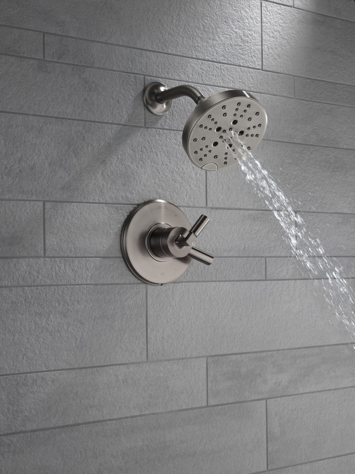 Delta T17248 Bowery Monitor 17 Series Dual Function Pressure Balanced Shower Only - Nickel