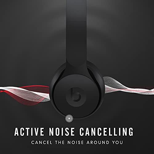 Beats Solo Pro Wireless Noise Cancelling On-Ear Headphones - Apple H1 Headphone Chip, Class 1 Bluetooth, 22 Hours of Listening Time