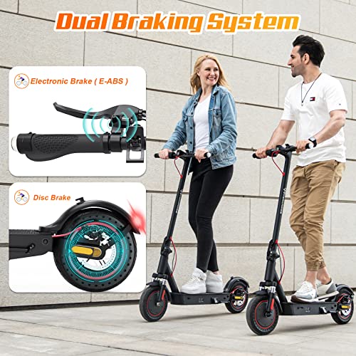 EVERCROSS Electric Scooter, 350W/500W Electric Scooter Adults, 8.5"/10" Tires, Up to 19/22 Miles Range