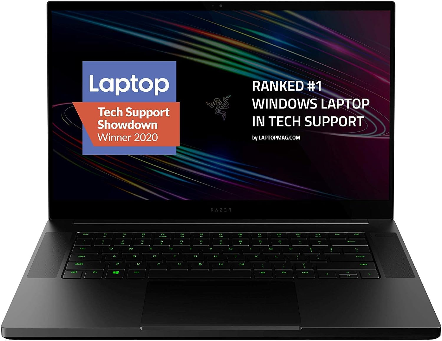 Razer Blade 15 Base Gaming Laptop 2020: Intel Core i7-10750H 6-Core, NVIDIA GeForce RTX 2070 Max-Q, 15.6" 4K OLED, 16GB RAM, 512GB SSD, CNC Aluminum