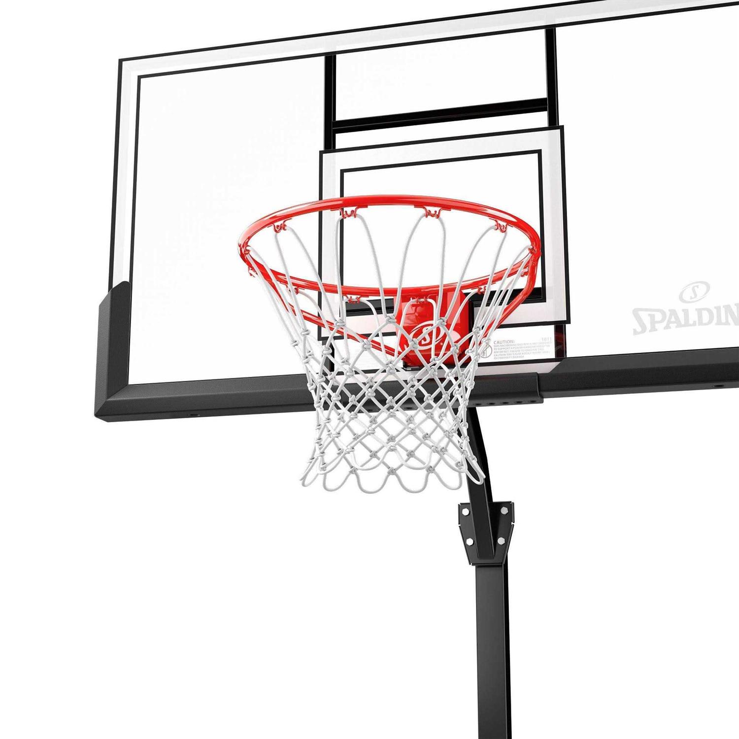 Spalding Momentous EZ Assembly 54 Acrylic H-Frame Portable Basketball Hoop - Sports Supplies Online Store