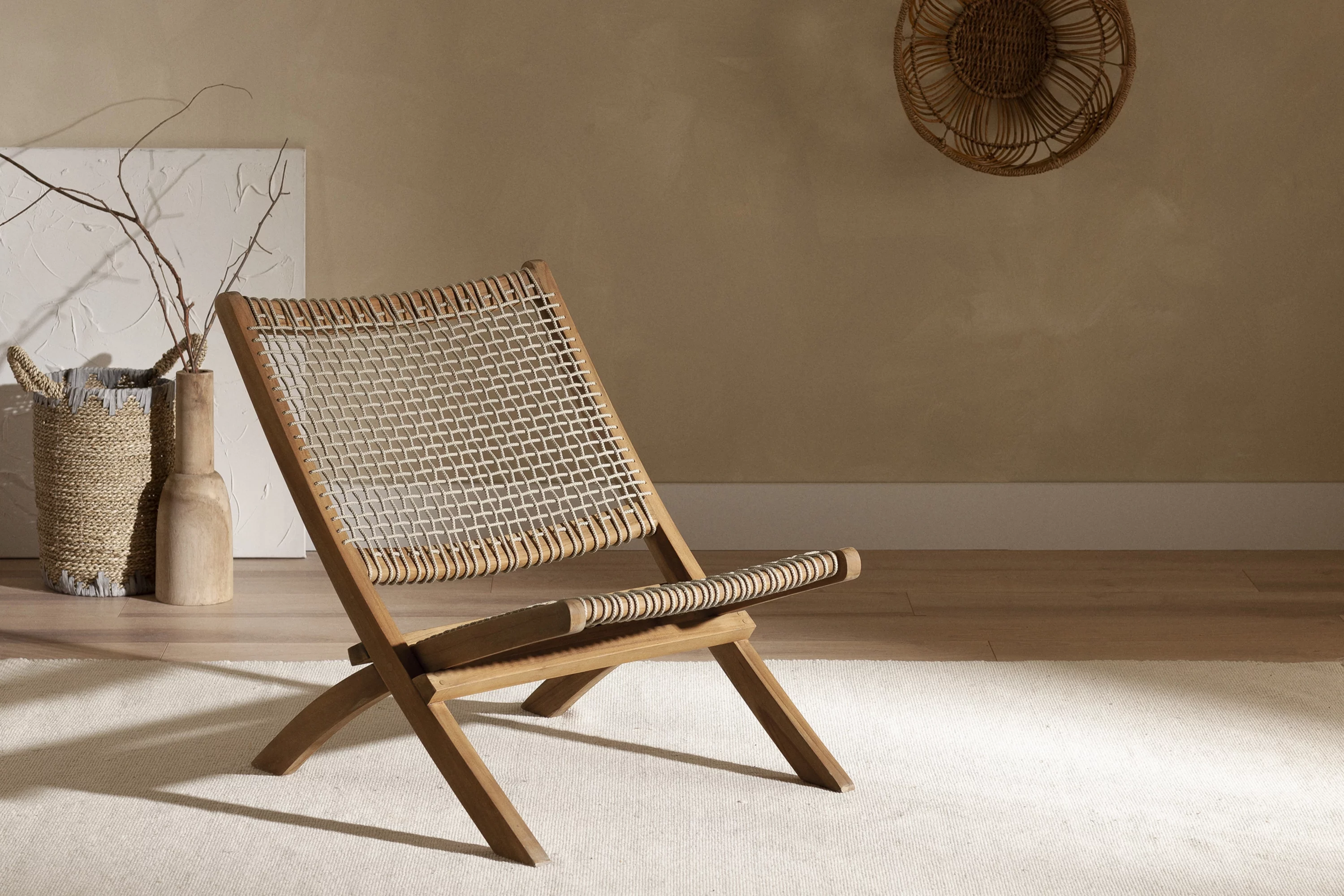 South Shore Balka, Bohemian Harmony Chair,  Beige