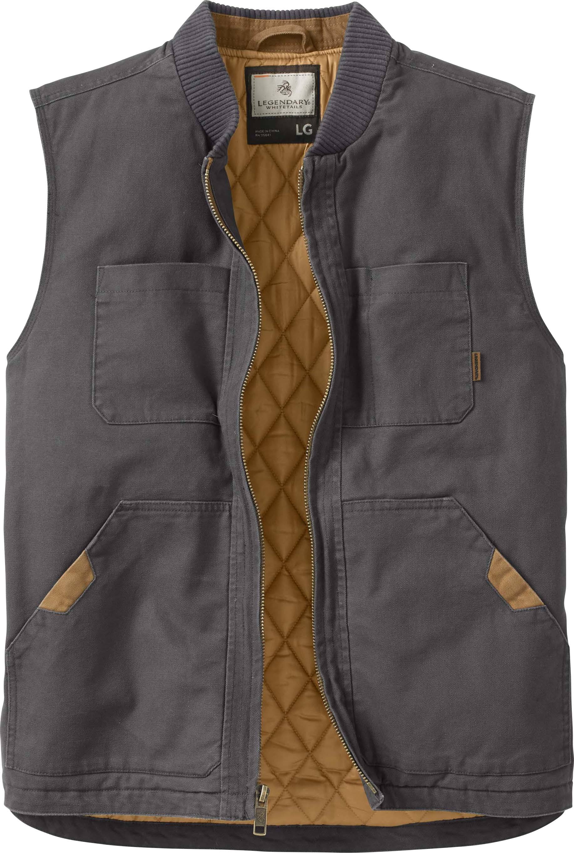 Legendary Whitetails Men&s Canvas Cross Trail Vest