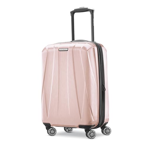 Samsonite Centric 2 Hardside Expandable Luggage with Spinner Wheels, Black, Carry-On 20-Inch