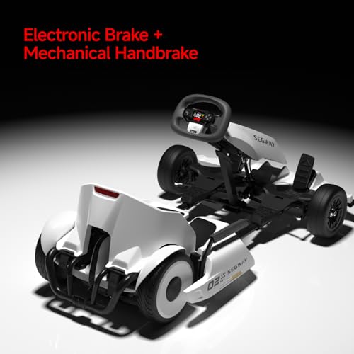Segway Ninebot Gokart Pro and Gokart Pro 2, Electric Go Kart with Enhanced Safety Features, High-Speed Racing and Immersive Gaming Combo