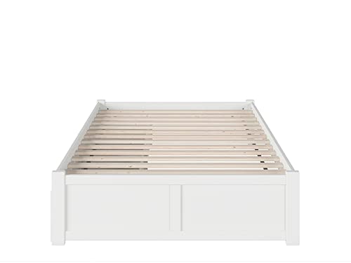 AFI Concord Platform Bed with Footboard & Storage Drawers