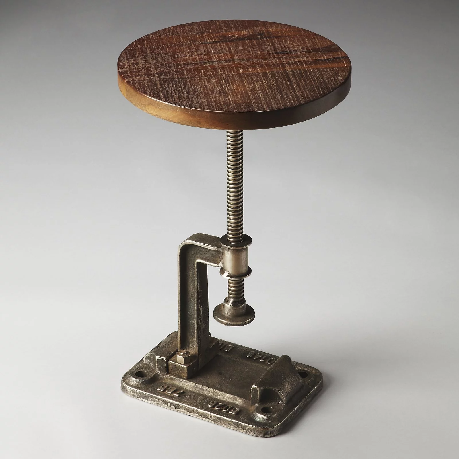 Butler Specialty Industrial Chic Ellis Adjustable Accent Table