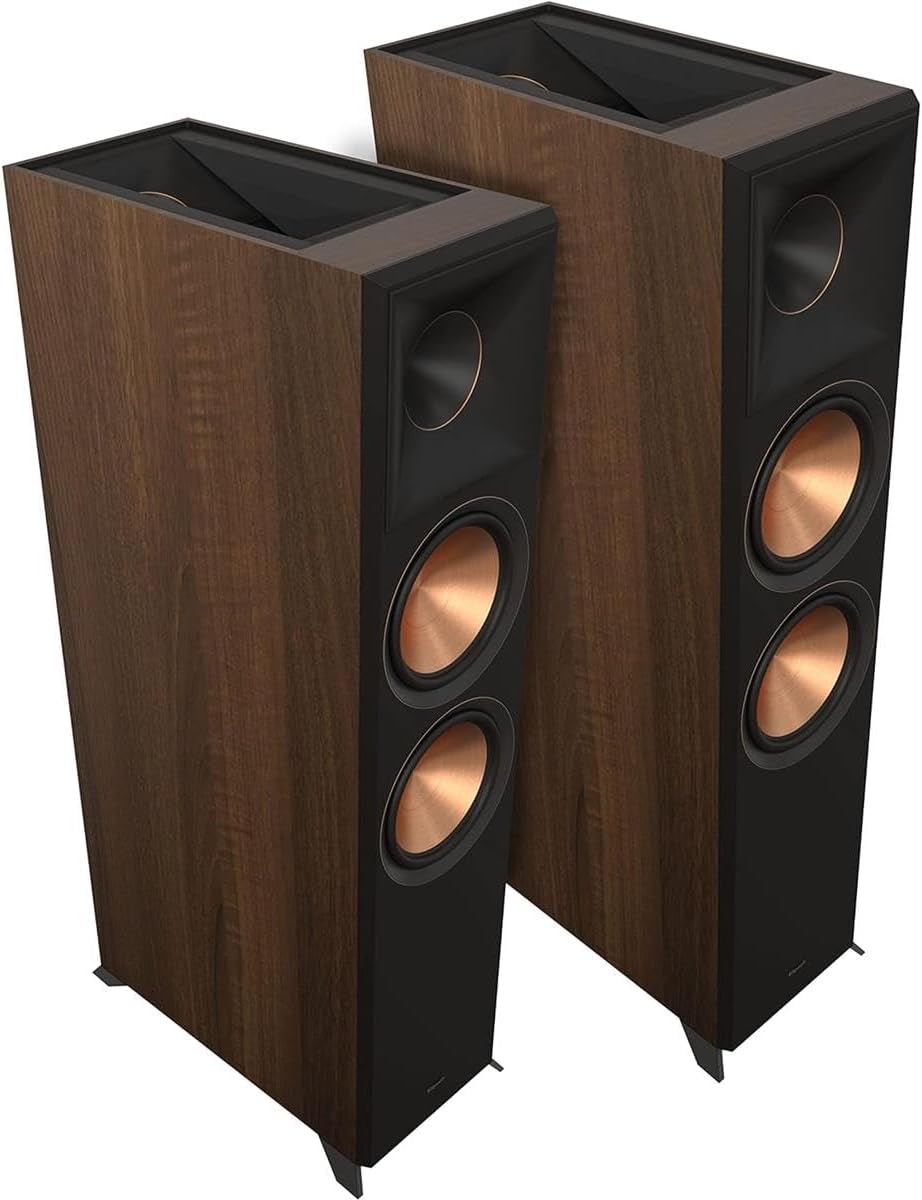 Klipsch RP-8060F Reference Premiere Floorstanding Speaker (Walnut) 2 Pack