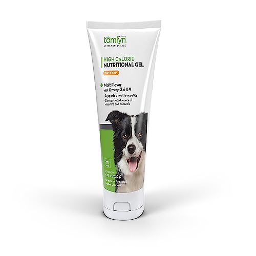 (2) Tomlyn Nutri-Cal High Calorie Nutritional Gel for Dogs, 4.25 oz Malt Flavor - Kansas Nuitrition - HNZSDS