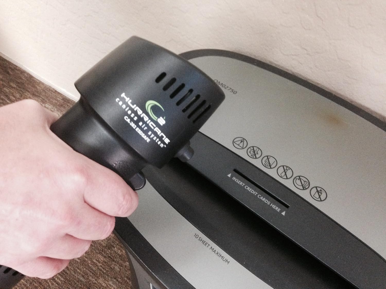 Best Canned Air Alternative - The O2 Hurricane Canless Air ESD-Safe is an Inexpensive