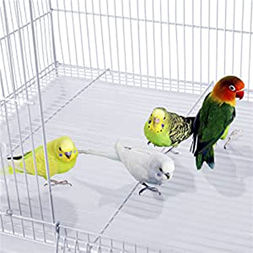 Lot of Breeding Bird Flight Cages for Canary Parakeet Aviaries Budgies LoveBird Finch (Large 30" Black Divider)