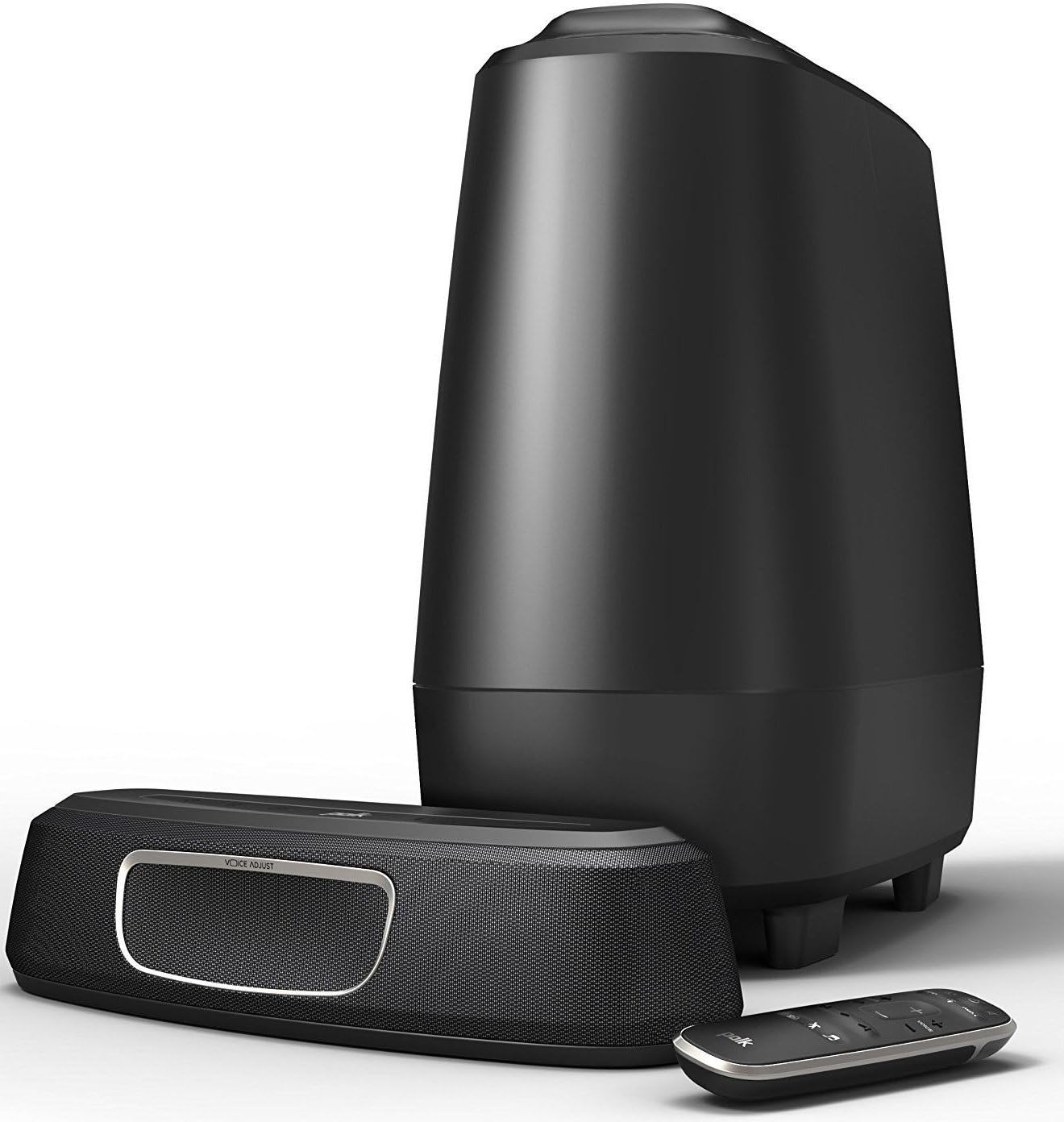 Polk MagniFi Mini AX Sound Bar (2022 Model), Dolby Atmos and DTS:X Certified, Polk's Patented VoiceAdjust & SDA Technologies, Ultra-Compact Design