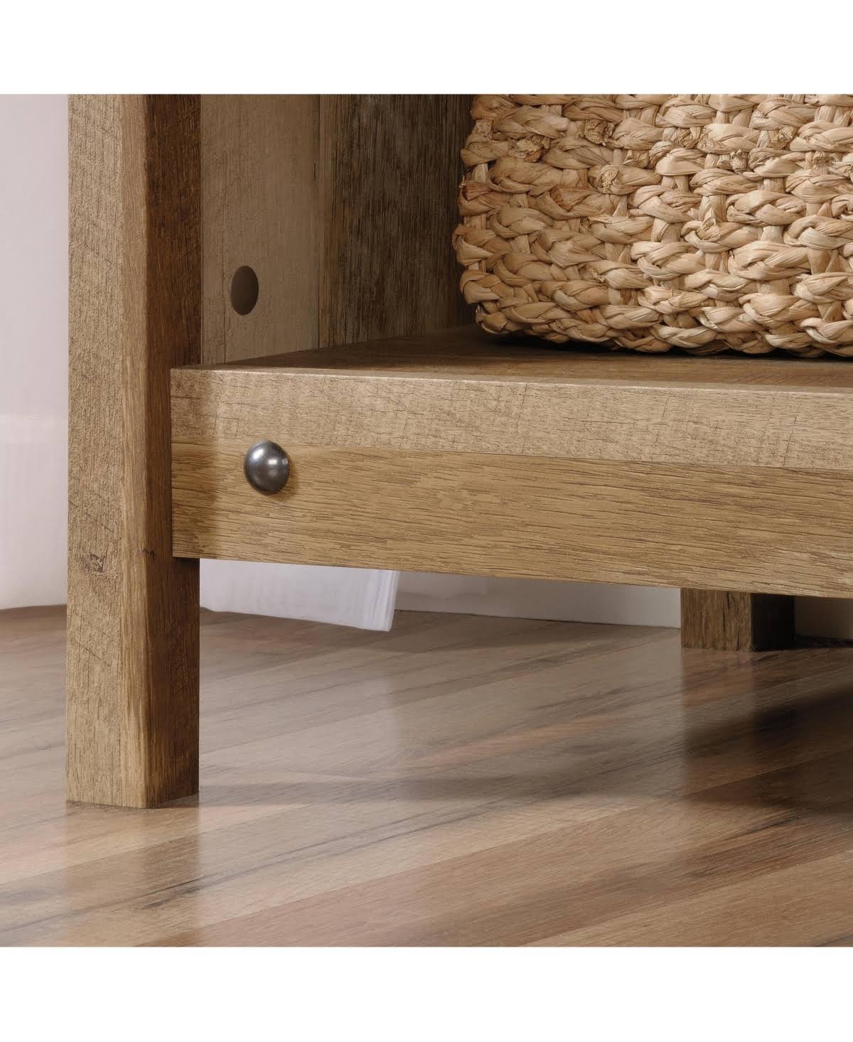 Sauder Adept Storage Credenza - Craftsman Oak