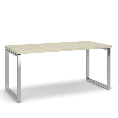 Calvo Desk Ivy Bronx Size: 29x22 H x 72x22 W x 24x22 D, Color (Top/Frame): Coastal/Silver