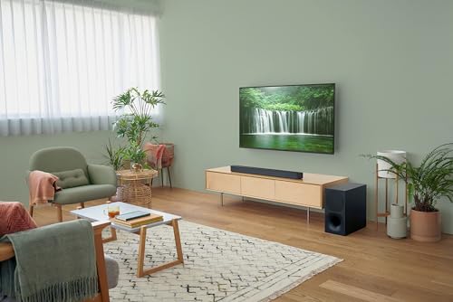 Sony HT-S400 2.1ch Soundbar with Powerful Wireless subwoofer, S-Force PRO Front Surround Sound, and Dolby Digital, Black