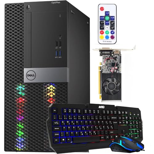 Dell RGB Gaming Tower Computer - Intel Core i7 6th Gen, NVIDIA GTX 1050 Ti 4GB GDDR5, 16GB Ram, 512GB SSD
