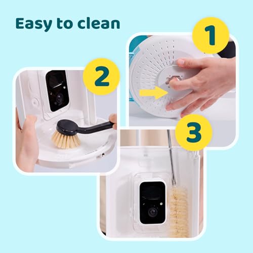 NETVUE Birdfy® Pro Bird Feeder with Camera, Wider Perch DIY Add-ons, Hummingbird Feeder, Suet Ball, Jelly Feeder
